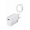 Beyaz Ultra Plus Hızlı Şarj Seti Şarj Adaptörü Ve Kablosu 67w