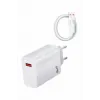 Beyaz Ultra Plus Hızlı Şarj Seti Şarj Adaptörü Ve Kablosu 67w