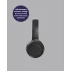 Bluetooth 5.0 Siyah Kablosuz Kulaklık 18 Saat Batarya Katlanabilir Tasarım