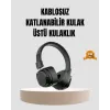 Bluetooth Kablosuz Kulak Üstü Kulaklık Katlanabilir Konforlu Ve Şık Tasarımlı