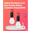 C Tipi Şarjlı Asılabilir Kamp Feneri
