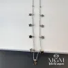 Çelik Yıldız Detaylı Kolye - Kl0057