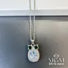 Çelik Zirkon Taşlı Baykuş Kolye - Kl0139