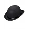 Charlie Chaplin Stil Yetişkin Şapkası – Siyah Melon Parti Şapkası