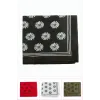 Çiçek Desenli Keten Bandana 50*50