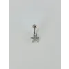 Çiçek Detaylı Göbek Piercing - Pg0028