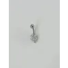 Çiçek Detaylı Göbek Piercing - Pg0081