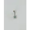 Çiçek Detaylı Göbek Piercing - Pg0082