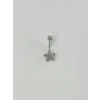 Çiçek Detaylı Göbek Piercing - Pg0085