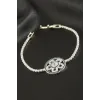 Çiçek Zirkon Taşlı Çocuk Bileklik 16 cm