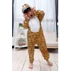 Çocuk Kaplan Kostumu - Aslan Kostümü 4-5 Yaş 100 Cm