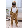 Çocuk Kaplan Kostumu - Aslan Kostümü 4-5 Yaş 100 Cm