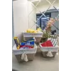 Çok Amaçlı Saklama Organizer Kutu Kare Keçe  Sepet (maxi)  03426