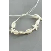 Deniz Yıldızı İstiridye Makrome İp Bileklik