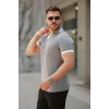 Erkek Hemşire Yaka Kısa Kollu Tişört