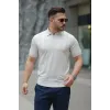 Erkek Hemşire Yaka Kısa Kollu Tişört