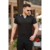 Erkek Hemşire Yaka Kısa Kollu Tişört
