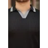 Erkek Hemşire Yaka Kısa Kollu Tişört