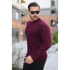 Erkek örgü Desen Bisiklet Yaka Kazak