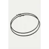 Ezme Metal Halka Küpe 8-9-10 cm