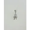 Fiyonk  Detaylı Göbek Piercing - Pg0093