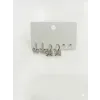 Fiyonk Detaylı Sallantılı Altılı Küpe - Kp00597