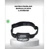 Gece Balıkçılığı İçin Ultra Parlak Şarjlı Kafa Lambası | 4 Işık Modu + Usb Şarj
