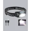 Gece Balıkçılığı İçin Ultra Parlak Şarjlı Kafa Lambası | 4 Işık Modu + Usb Şarj