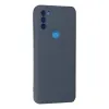 General Mobile Gm 21 Plus Kılıf Nano İçi Kadife Silikon - Gri
