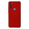 General Mobile Gm 21 Plus Kılıf Nano İçi Kadife Silikon - Kırmızı
