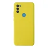 General Mobile Gm 21 Plus Kılıf Nano İçi Kadife Silikon - Sarı