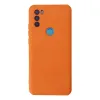 General Mobile Gm 21 Plus Kılıf Nano İçi Kadife Silikon - Turuncu