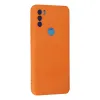 General Mobile Gm 21 Plus Kılıf Nano İçi Kadife Silikon - Turuncu