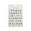 Geometri Tattoo Dövme Sticker