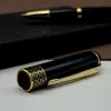Gold İşlemeli Siyah Metal Roller Kalem