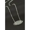 Göz Zirkon Taşlı Kolye