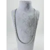 Gri Çelik Çelik Kolye 60 Cm - Ekl0056