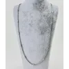 Gri Çelik Erkek Kolye 60 Cm - Ekl0003
