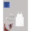 Güvenli Ve Hızlı Şarj İçin 67w Turbo Adaptör Type-c Kablo İle