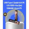 Hızlı Şarj Teknolojili Usb Şarjlı Aaa Pil – 40 Dakikada Tam Şarj
