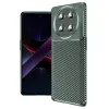 Honor Magic 7 Lite Kılıf Auto Focus Karbon Kapak - Koyu Yeşil