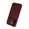 Huawei Honor 600 Auto Focus Karbon Kapak - Bordo