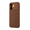 Huawei Honor 600 Thermax Silikon Kılıf - Kahverengi