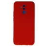 Huawei Mate 20 Lite Kılıf Nano İçi Kadife Silikon - Kırmızı