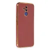 Huawei Mate 20 Lite Kılıf Volet Silikon - Kırmızı