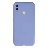 Huawei P Smart 2019 Kılıf Nano İçi Kadife Silikon - Lila