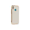 Huawei P20 Lite Kılıf Volet Silikon - Beyaz