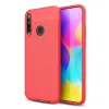 Huawei P40 Lite E Kılıf Auto Focus Kapak - Kırmızı