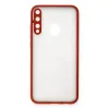 Huawei P40 Lite E Kılıf Montreal Silikon Kapak - Kırmızı