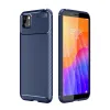 Huawei Y5p Kılıf Auto Focus Karbon Kapak - Lacivert